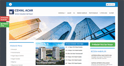 Desktop Screenshot of cemalacar.net